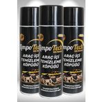 Araba Köpük Temizleyici Sprey Deri Koltuk Araba Temizleme Spreyi Çok Amaçlı Köpük Sprey 3 Adet