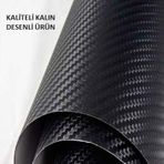 Araba Polimer Karbon Carbon Fiber Folyo Vinil Kaplama 15 Cm