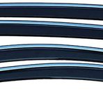 Araba Rüzgar Deflektörleri Peugeot 408 2014 2015 2016 2017 2018 2019, Hava Kalkanı Güneş siperleri Yağmur Muhafızları Oto Aksesuarları, 4 Adet Set
