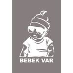 Arabada Bebek Var Araba Sticker Oto Sticker 18x12 Cm