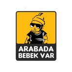 Arabada Bebek Var Sticker 17CM