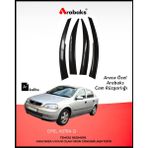 Arabaks Opel Astra G Cam Rüzgarlığı 4'lü Takım (MUGEN TİP, DAYANIKLI MALZEME, KOLAY MONTAJ)