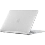 Arabulalaca Macbook Air 13' 2020 A1932PARLAK Kristal Simli Kılıf - Kristal Şeffaf