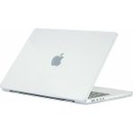 Arabulalaca Macbook Air 13 2020 A2179 Koruma Karbon Desenli Kılıfı Hardcase Kapak - Beyaz