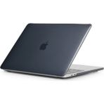 Arabulalaca Macbook Air 13.6 İNÇ A2681 Uyumlu M2 - A3113 M3 A3240 M4 Çip Parlak Kristal Şeffaf Kılıf Hardcase - Parlak Siyah