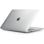 Arabulalaca Macbook Air 13 İNÇ - 13.6 İNÇ A2681 Uyumlu M2 - A3113 M3 A3240 M4 Çip Parlak Kristal Şeffaf Kılıf Hardcase - Parlak Şeffaf