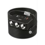 Araç Çakmak Uzatma Kablosu Çakmaklık Çoklayıcı Usb,Type-C Çıkışlı Hızlı Şarj 12-24V/10A/120W 2 X1,5Mm Ttr Bakır 10Mt