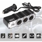 Araç Çakmaklık Çoğaltıcı USB Araba Çakmak Soket Çoklayıcı UsbŞarj