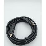Araç Çakmaklık Uzatma Kablosu Erkek+Erkek 12-24 Volt 16 Amper 2 X1 mm TTR Bakır 10 Mt-Siyah
