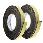 Araç Hoparlörü Sızdırmazlık Köpüğü Kavrama Bandı - Ses Yalıtımı Su Yalıtım Köpük Conta, 2 mm Kalınlık-10 mm Genişlik-66 Ft
