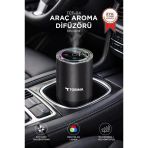 Araç İçi Aroma Difüzörü Hava Nemlendirici Rgb Işıklı Şarjlı Oda Ve Araba Kokusu Tcf04 Cologne