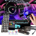 Araç Içi Aydınlatma Kumandalı Müziğe Duyarlı 9 Led Ayak Altı Led (227587912)