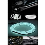 Araç Içi Beyaz Torpido Ledi - Ip Neon Led - 5 Metre