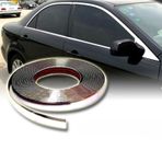 Araç İçi Dışı 3d Krom Dekoratif Nikelaj Şerit Çıta 9mm X 15 Metre
