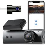 Araç Içi Kamera Ön Arka Kamera 2k+1k Wifi Gps Sürüş Kaydedici Ön Panel Kamerası Park Monitörü Wdr