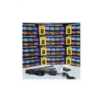 Araç Içi Kumandalı Ayak Altı Rgb Led Ambiyans Işığı 12 Led Uzun Arac-Ic-Kumandali