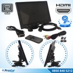Araç Içi Monitör 9 inç Vga Hdmı Av Girişli Tft Lcd Büyük Ekran