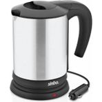 Araç Içi Paslanmaz Çelik Kettle, Kahverengi, Kullanışlı ve Dayanıklı Tasarım - Ahşap - Ceviz