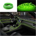 Araç Içi Torpido Ledi Şerit LED Ip LED Neon Yeşil 2 Metre