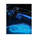 Araç Içi Torpido Şerit Ledi Buz Bavi Ip Neon Led 2 Metre Ice Blue