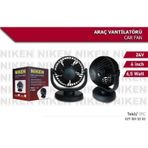 Araç Içi Vantilatör Küçük Tek Başlı 24v 4 Inç Tüm Modeller