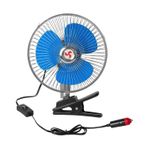 Araç Içi Vantilatör Oto Pervane 6" 12 Volt Uyumlu Mandallı Çakmaklık Girişli