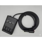 Araç Inverter 150W,Çakmak Uzatma Kablosu Çakmaklık,4 USB,2 Type-C çıkışlı 12V/16 A /120W 2 X1,5mm TTR Bakır 5Mt-GG25