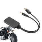 Araç Kablosuz Bağlantı Adaptörü, Araç Kablosuz Kablo Adaptörü,Ses Mü Ses Stereo Alıcısı - Mü Radyo Stereo Ses Kablosu Adaptörü, Araba Stereo Ses Sistemi için Mü AUX Adaptörü