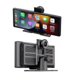 Araç Kamerası CarPlay ve Android Auto 11.5” Ekran Araç İçi Ön Arka Kamera Kayıt Set Multimedya 4K