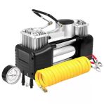 Arac Lastık Cıft Pıstonlu Hava Sısırme Kompresoru Pompası Profesyonel 150Psı 12 Volt