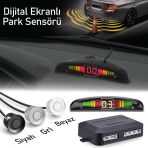 Araç Park Sensörü Dijital Ekranlı Ses İkazlı 3 Renk Seçeneği