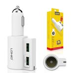 Araç Şarj Adaptörü 4.2a 2 Usb Araç Çakmaklık Ve Şarj Adaptörü Ldnıo Cm10