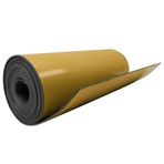 Araç Ses Isı Yalıtım İzolasyon Bandı En:100 Cm Kalınlık:5 Mm Uzunluk:1 Metre Yapışkan Kauçuk Sünger