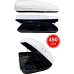 Araç Üstü Port Bagaj – 450 Lt Beyaz
