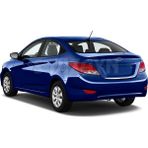 Aracım Oto Aksesuar S-Dizayn Hyundai Accent Blue Krom Bagaj Alt Çıta 2011-2017