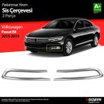 Aracım Oto Aksesuar S-Dizayn Vw Passat B8 Krom Sis Farı Çerçevesi 2 Parça 2015-2019