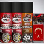 Aracınız Için En Iyisi T-Raxpreuimum Kokulu 2 Adet Seramik Lastik Parlatıcısı ve 1 Adet Susuz Motor Temizleyici 4 Lü Set