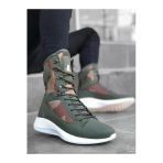 Aradimtaradim Ba0600 Bağcıklı Haki Kamuflaj Boksör Unisex Spor Postal Bot
