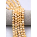 Aragonit Doğal Taş Dizi 8 Mm Küre Kesim - Dz-1107