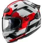 Arai Quantic Face Red Kapalı Kask - XL - Renkli