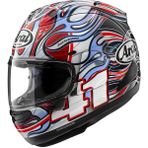 Arai RX-7V Evo Haga Wsbk Kapalı Kask - Renkli - XS