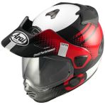 Arai Tour-X5 Print Red Kapalı Kask - Renkli