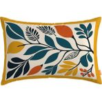 Arancione Co. Çiçek Dikdörtgen Kırlent Kılıf Ds9 - 30 x 60 cm - Renkli