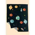 Arancione Co. Space Water Repellent, Yer/mama Sandalyesi Altı, Aktivite, Yemek ve Oyun Örtüsü - 145 x 100 cm - Çok Renkli