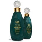 Arap Makyaj Dünyası 500 ml Arap Şampuanı + 250 ml Saç Uzatan Dökülme Karşıtı Arap Yağı