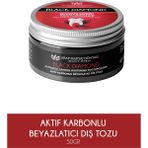 Arap Makyaj Dünyası Diş Beyazlatıcı Toz 50 gr Aktif Karbon Sararma ve Ağız Kokusu Önleyici