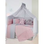 Aras Bebe 70x130 cm Pembe Esila Uyku Seti
