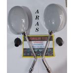 Aras Moto Araro Cappucino 125 Cc - 50 Cc Ayna Takımı Gri Renk (Nardo Gri )-