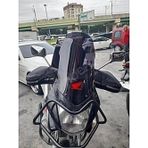 Aras Moto Honda Cbf 150 Ön Sıperlık Camı On Cam Uzun Tur Cami (Koyu Siyah)