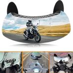 Aras Moto Motosiklet 180 Derece Geniş Açılı Dışbükey Görüş Aynası,Ön Cam Dikiz Aynası -